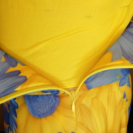 Дизайнерская юбка с воланми.