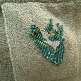 лягушка на кармане