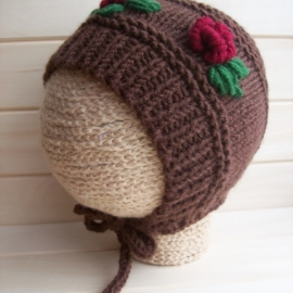 Шапочка из полушерсти