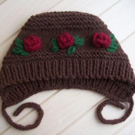 Шапочка из полушерсти