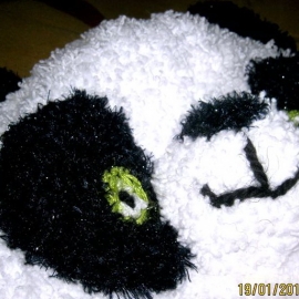 Шапочка Панда на 2-5 лет