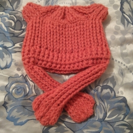 Шапка детская вязаная от 3-12 месяцев