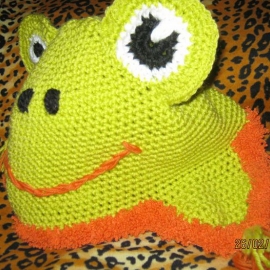 Шапочка Лягушонок на 2-5 лет