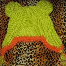 Шапочка Лягушонок на 2-5 лет