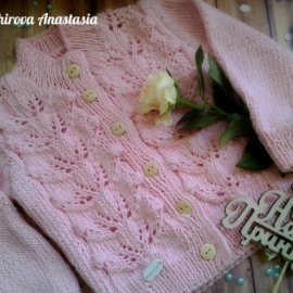 кофточка для малышки