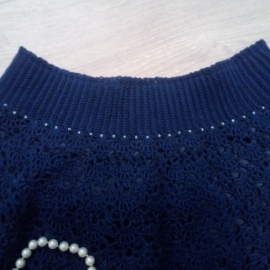 Детская ажурная юбочка