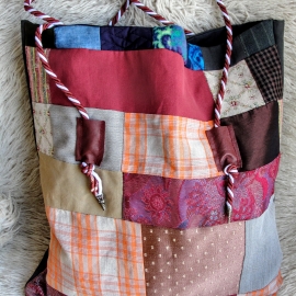 Сумка летняя в стиле пэчворк