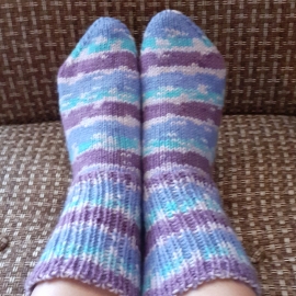 Носки вязаные