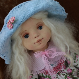 Вероничка. Текстильная кукла