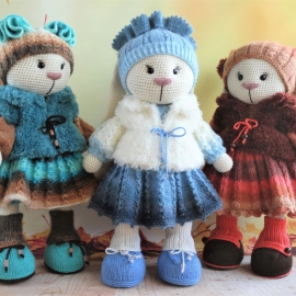 Вязаная Зайка