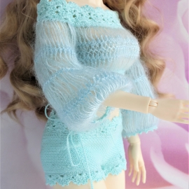 Бирюзовый комплект