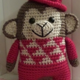 Мастер-класс вязания "Обезьян Жорик"