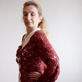 Кардиган крючком