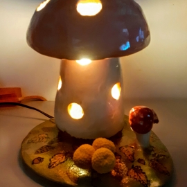 Светильник "Грибы"