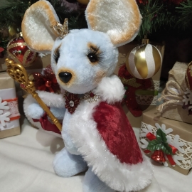 Мышка"Королева Елизавета"