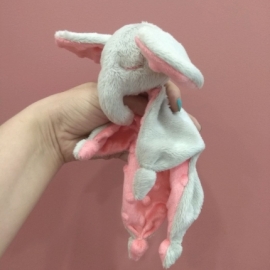 Слоник комфортер из плюша