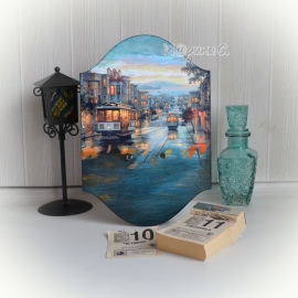 Подвес для календаря "Сумеречный город".