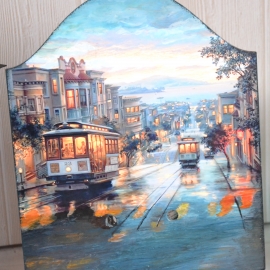 Подвес для календаря "Сумеречный город".