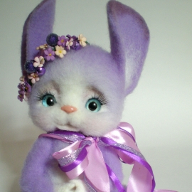 Лавандовый зайка