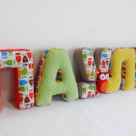 Буквы подушки Именные и разные I love you