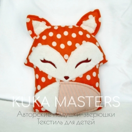 Лисичка подушка