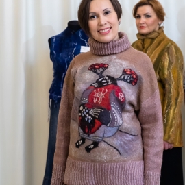 Свитер "Снегирь"