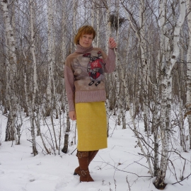 Свитер "Снегирь"