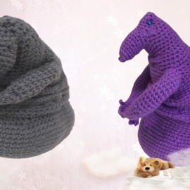 Вязаная игрушка "Ждун"