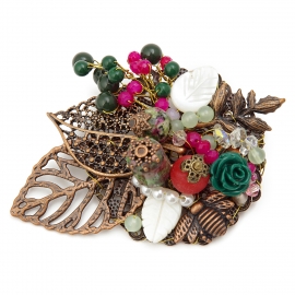 Брошь "Фуксия"