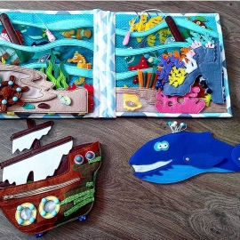 Развивающий планшет "Море"