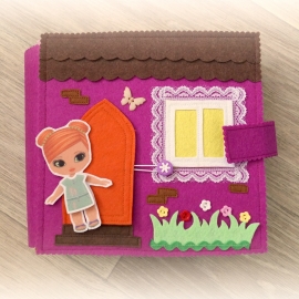 Книжка "Кукольный домик"