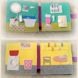 Книжка "Кукольный домик"