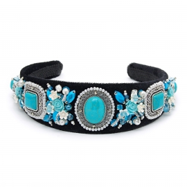 Ободок для волос "Лазурный"