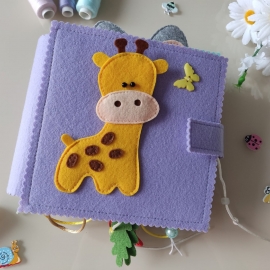 Книга из фетра Жирафик