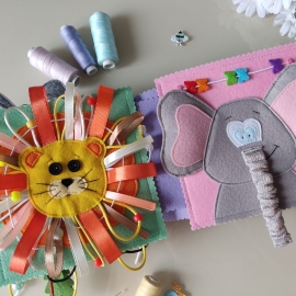 Книга из фетра Жирафик