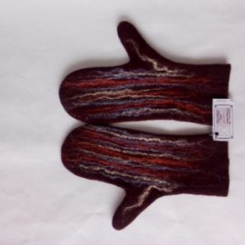 Рукавички валяные