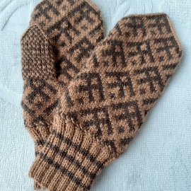 Варежки мужские