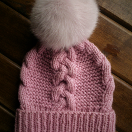 Шапка для девочки 2-4 лет