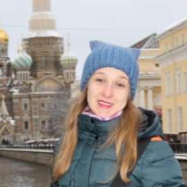 Шапка с ушками