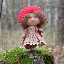 Интерьерная кукла Пуговка