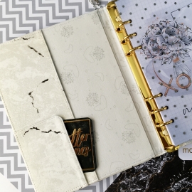 Мраморный планер из кожзама.