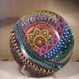 Тарелка декоративная