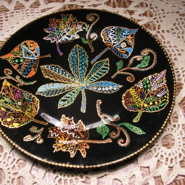 Тарелка декоративная