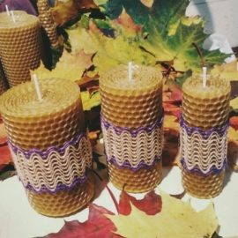 Свечи из вощины