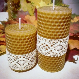 Свечи из вощины