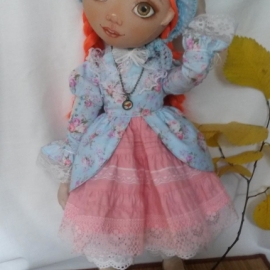 Кукла текстильная "Августа"