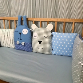 Комплект бортиков с Простынкой! Скидка 50%!!!