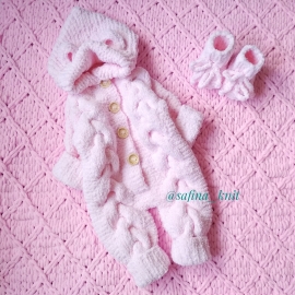 Вязаный комбинезон