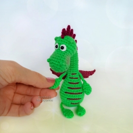 Игрушка Дракончик зелёный