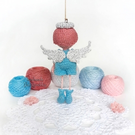 Ангелочек мальчик (брелок)